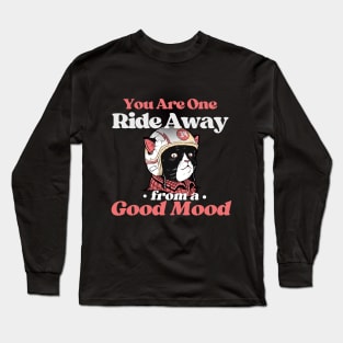 Good Mood Riding Bicycle Long Sleeve T-Shirt